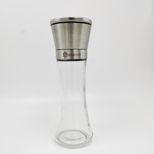 wholesale 304 stainless steel pepper grinder 200ml customizable LOGO salt grinder manufacturer 