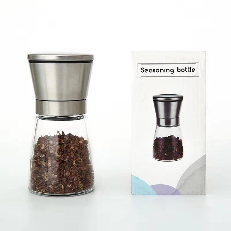 180ml stainless steel pepper&salt creamic grinder 