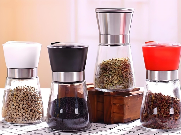 glass pepper grinder glass pepper grinder