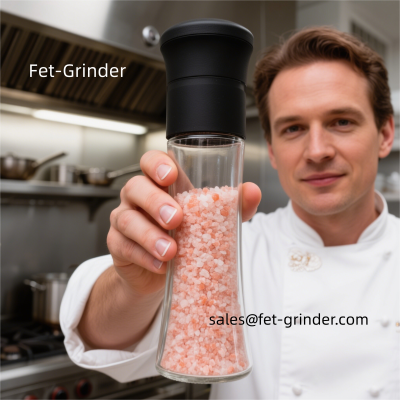 manual plastic salt grinder