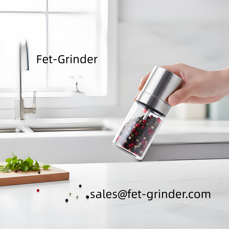 wood vs stainless steel salt & pepper grinder/mills